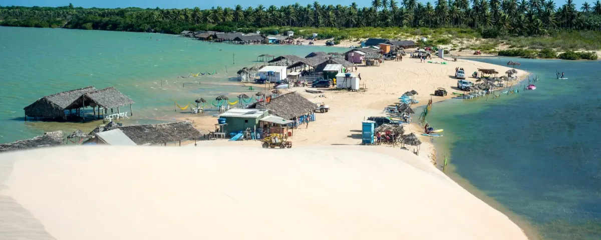 Dunas no Passeio Oeste em Jericoacoara
